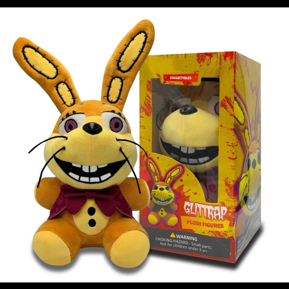 Glittrap FNAF Collectible Spring Trap Plush NEW